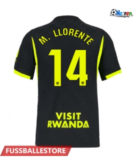 Günstige Atletico Madrid Marcos Llorente #14 Auswärtstrikot 2026-27 Kurzarm